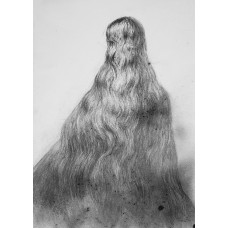 Artūrs Virtmanis. The Untitled Mountain. 2014. Charcoal on paper